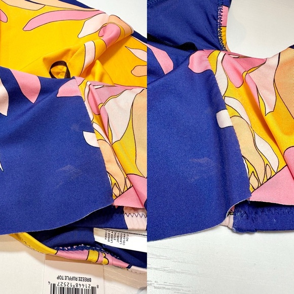 Trina Turk Breeze Asymmetrical Off The Shoulder Top - Picture 16 of 16